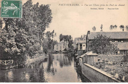 PACY SUR EURE - Vue Sur L'Eure Prise Du Pont En Amont - Très Bon état - Pacy-sur-Eure