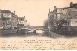 PACY SUR EURE - Le Pont De La Rue Grande - Très Bon état - Pacy-sur-Eure