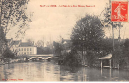 PACY SUR EURE - Le Pont De La Rue Edouard Isambard - Très Bon état - Pacy-sur-Eure