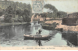 LOUVIERS - Vue Sur L'Eure - Le Pont Noir - Très Bon état - Louviers