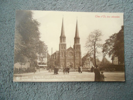 Cpa Anvers Antwerpen L'eglise Saint Joseph Et La Statue Du Baron Loos Cöte D'or Bon Chocolat - Antwerpen