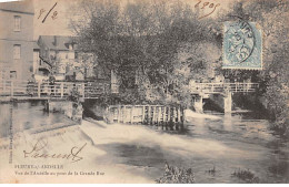 FLEURY SUR ANDELLE - Vue De L'Andelle Au Pont De La Grande Rue - Très Bon état - Autres & Non Classés