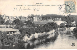 QUIMPERLE - Maisons Sur L'Ellé, Vue Prise Du Pont - Très Bon état - Quimperlé