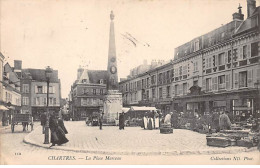 CHARTRES - La Place Marceau - Très Bon état - Chartres