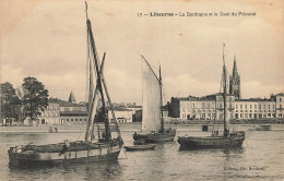 D8624 Libourne La Dordogne Et Le Quai Du Priourat - Libourne