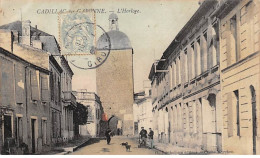 CADILLAC SUR GARONNE - L'Horloge - Très Bon état - Cadillac