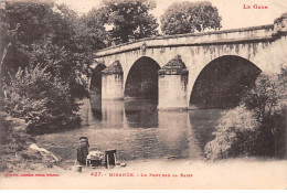 MIRANDE - Le Pont Sur La Baise - Très Bon état - Mirande