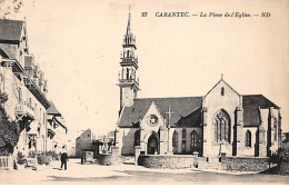 CARANTEC - La Place De L'Eglise - Très Bon état - Carantec