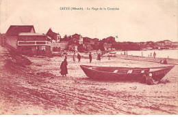 CETTE - La Plage De La Corniche - Très Bon état - Sete (Cette)