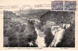 LODEVE - Vallée De La Lergue à L'Usine Puech - Très Bon état - Lodeve