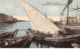 MEZE - Le Port - Arrivée Des Pêcheurs De La Mer - Très Bon état - Mèze