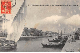 PALAVAS LES FLOTS - Le Canal Et Le Quai Rive Droite - Très Bon état - Palavas Les Flots