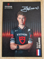 Card Maikel Zijlaard - Team Tudor - 2024 - Original Signed - Cycling - Cyclisme - Ciclismo - Wielrennen - Wielrennen