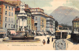 GRENOBLE - La Place Notre Dame - Très Bon état - Grenoble