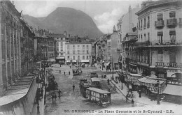 GRENOBLE - La Place Grenette Et Le Saint Eynard - Très Bon état - Grenoble