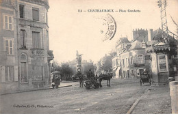 CHATEAUROUX - Place Gambetta - Très Bon état - Chateauroux