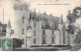 Château De SAINT CHRISTOPHE EN BAZELLE - Très Bon état - Other & Unclassified