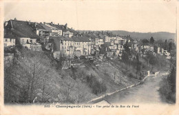 CHAMPAGNOLE - Vue Prise De La Rue Du Pavé - Très Bon état - Champagnole