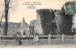 BALLAN - La Carte - Les Tours Et Le Château - Très Bon état - Ballan-Miré