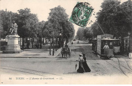 TOURS - L'Avenue De Grammont - Très Bon état - Tours