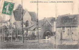 L'ILE BOUCHARD - Le Moulin, Derrière L'Eglise Saint Gilles - Très Bon état - L'Île-Bouchard