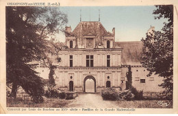 CHAMPIGNY SUR VEUDE - Pavillon De La Grande Mademoiselle - Très Bon état - Champigny-sur-Veude
