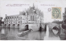 CHENONCEAUX - Le Château, Façade Est - Très Bon état - Chenonceaux