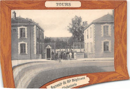 TOURS - Souvenir Du 66e Régiment D'Infanterie - Carte Système - Très Bon état - Tours