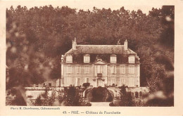 POCE - Château De Fourchette - Très Bon état - Other & Unclassified