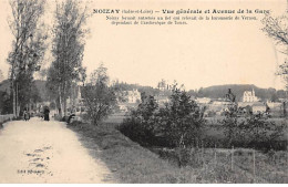 NOIZAY - Vue Générale Et Avenue De La Gare - Très Bon état - Other & Unclassified