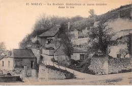 NOIZAY - La Rochère - Habitations Et Caves Creusées Dans Le Roc - Très Bon état - Autres & Non Classés