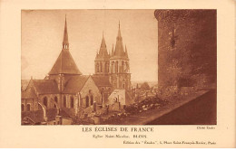 LES EGLISES DE FRANCE - BLOIS - Eglise Saint Nicolas - Très Bon état - Blois