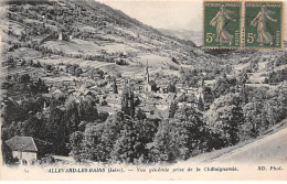 ALLEVARD LES BAINS - Vue Générale Prise De La Châtaigneraie - Très Bon état - Allevard