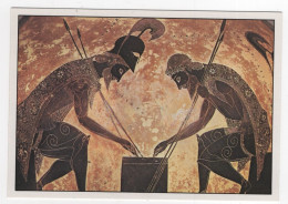 AK 210266 ART / PAINTING ... - Griechische Kunst - Exekias - Achill Und Aias Beim Brettsoiel - Ancient World