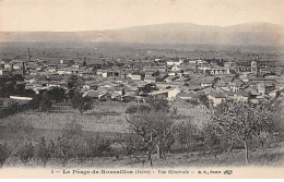 LE PEAGE DE ROUSSILLON - Vue Générale - Très Bon état - Andere & Zonder Classificatie