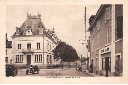 AOSTE - L'Hôtel De Ville - Très Bon état - Altri & Non Classificati