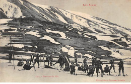 Les Alpes - Exercices De Skis - Très Bon état - Andere & Zonder Classificatie