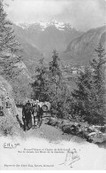 BOURG D'OISANS Et Chaine De Belledonne - Sur Le Chemin Des Mines De La Gardette - Très Bon état - Bourg-d'Oisans