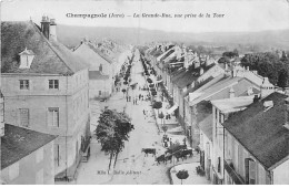 CHAMPAGNOLE - La Grande Rue, Vue Prise De La Tour - Très Bon état - Champagnole