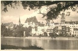 73332621 Wasserburg Inn Uferpartie Am Fluss Mit Blick Zur Stadt Wasserburg Inn - Wasserburg (Inn)