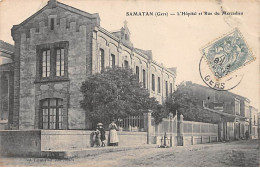 SAMATAN - L'Hôpital Et Rue Du Mercadieu - Très Bon état - Andere & Zonder Classificatie