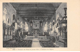 MER - Souvenir Des Fêtes De Jeanne D'Arc - Intérieur De L'Eglise - Très Bon état - Mer