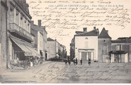 AIRE SUR L'ADOUR - Place Thiers Et Rue De La Poste - Très Bon état - Aire