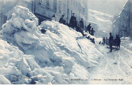 MOREZ - L'Hiver - La Grande Rue - Très Bon état - Morez