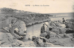 CETTE - La Pêche à La Corniche - Très Bon état - Sete (Cette)