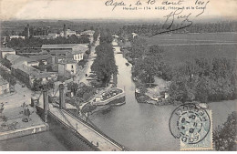 AGDE - L'Hérault Et Le Canal - Très Bon état - Agde