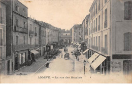 LODEVE - La Rue Des Marchés - Très Bon état - Lodeve