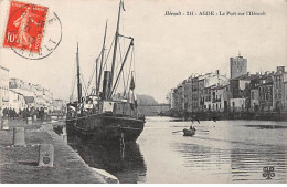 AGDE - Le Port Sur L'Hérault - Très Bon état - Agde