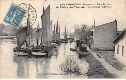LIBOURNE - Les Bords De L'Isle Et La Tour Du Grand Port - Très Bon état - Libourne