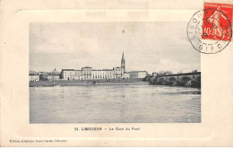 LIBOURNE - Le Quai Du Pont - Très Bon état - Libourne